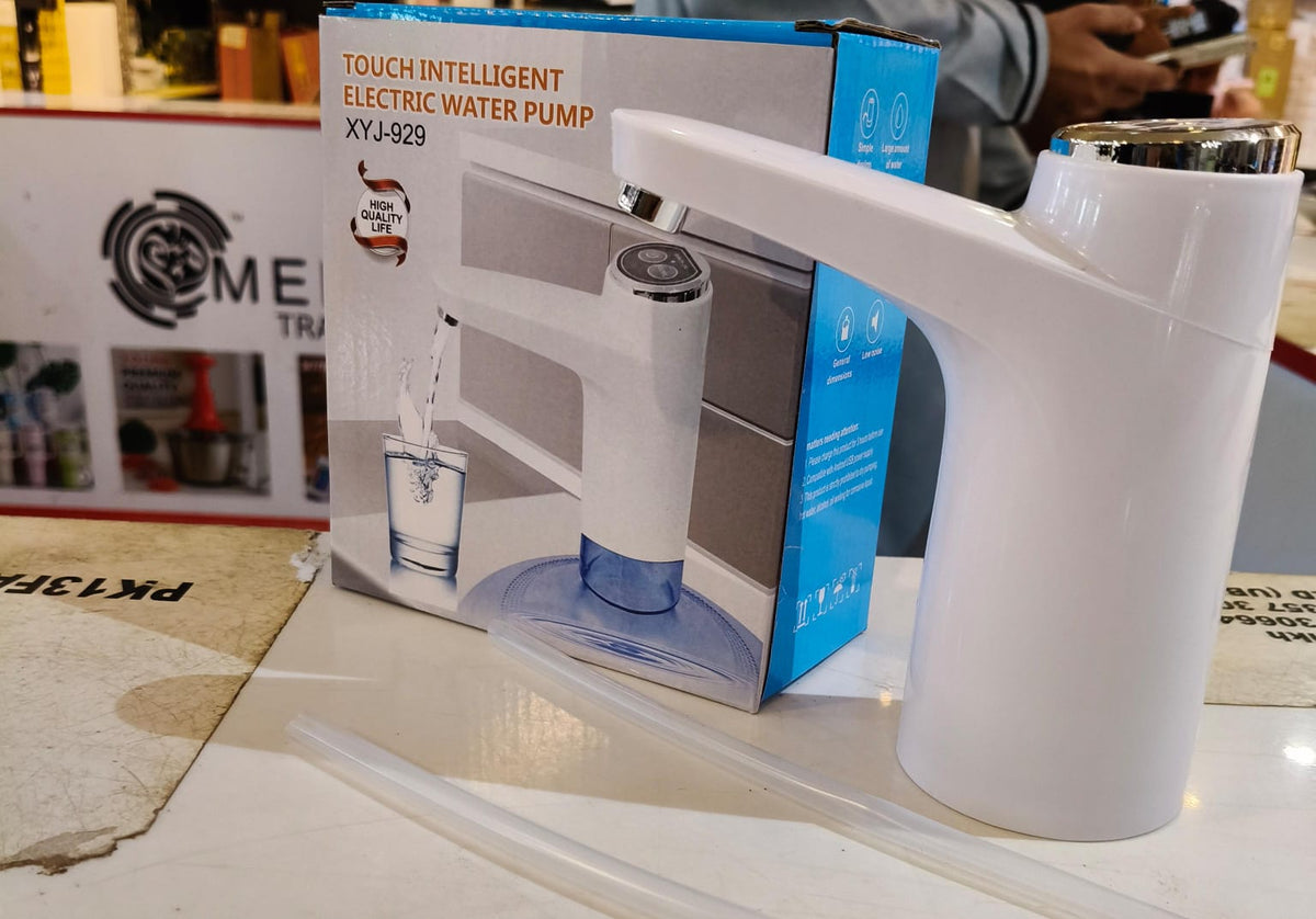 Afraz Automatic Water Bottle Pump | Touch Intelligent Rechargeable Dispenser for 5-Gallon Bottles