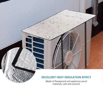 Afraz Universal AC Sun Shield Cover | Outdoor Unit Heat Insulation Sheet (No Clip)