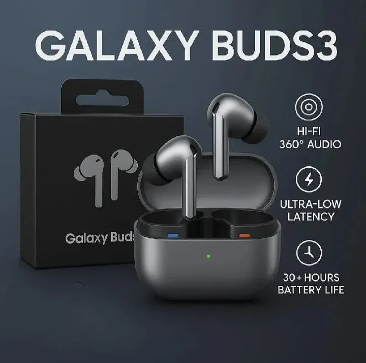 Samsung Galaxy Buds 3 Pro Wireless Bluetooth Earbuds by Afraz – ANC Noise Cancellation, HD Sound & Ultra-Long Battery Life