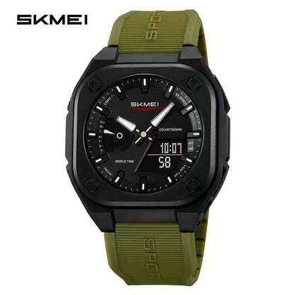 SKMEI Original Premium Analog-Digital Watch – Multi-Function Tactical Sports Watch
