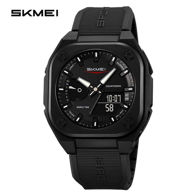 SKMEI Original Premium Analog-Digital Watch – Multi-Function Tactical Sports Watch