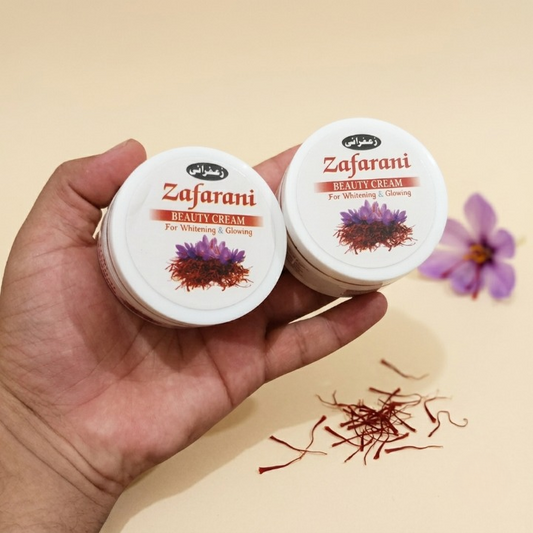 Afraz Zafarani Beauty Cream (75g) – Whitening & Glowing Skin Formula for Even Complexion