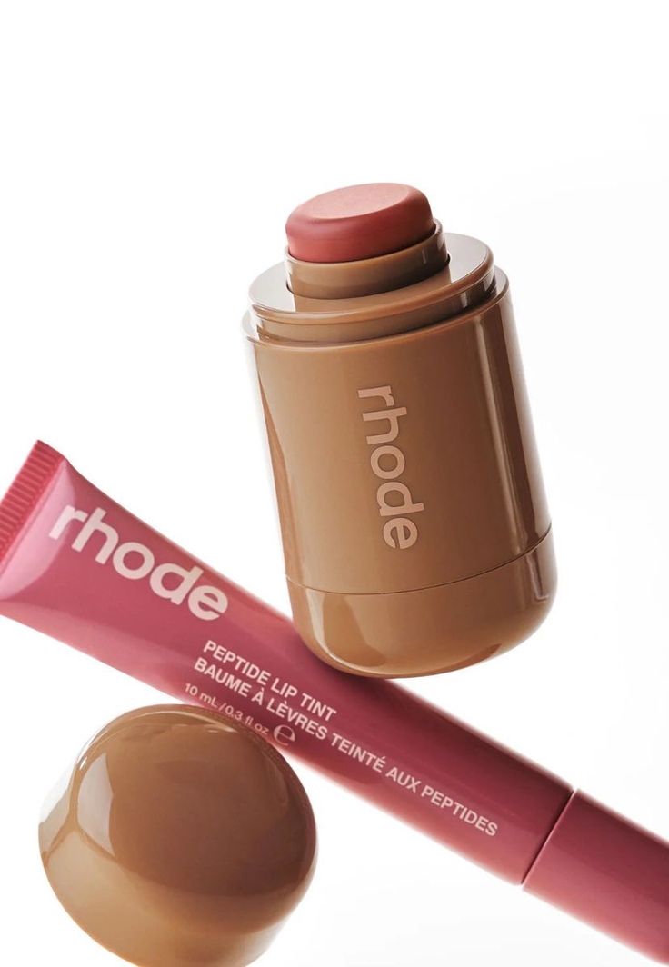 Afraz Rhode Lip Tint & Pocket Blush Set – Hydrating Lip Treatment & Dewy Cream Cheek Blush (All Shades)