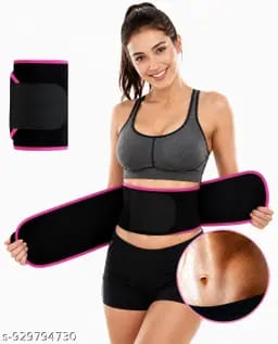 Afraz Premium Waist Trimmer Belt – Adjustable Workout & Gym Sweat Belt