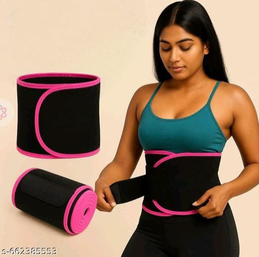 Afraz Premium Waist Trimmer Belt – Adjustable Workout & Gym Sweat Belt