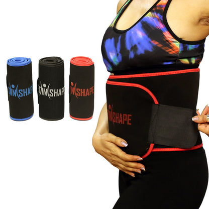 Afraz Premium Waist Trimmer Belt – Adjustable Workout & Gym Sweat Belt
