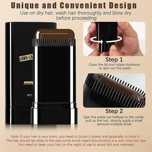 Afraz Instant Hair Color Stick (20g) – Quick & Easy Gray Root Touch-Up Pen