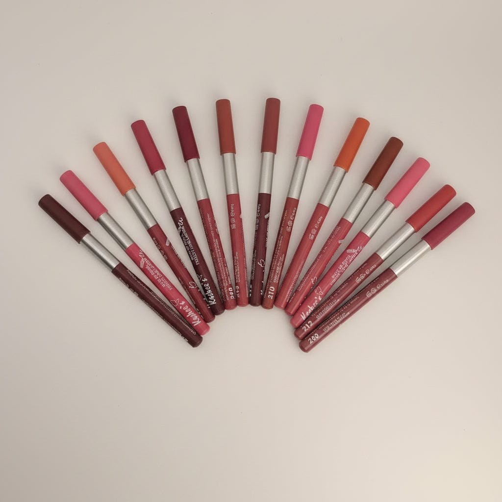 Afraz Kashee's Pack of 12 High-Pigmented Smooth Lipsticks – Creamy Nude Shades Kit