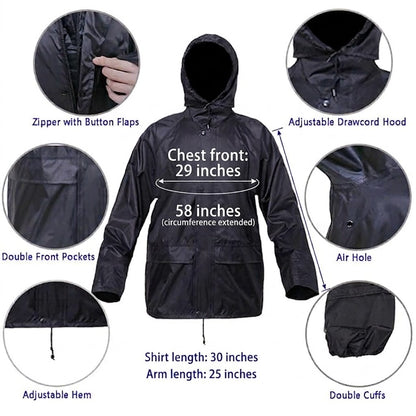 Afraz Premium Waterproof Rain Suit – Lightweight & Durable Raincoat for Men & Women