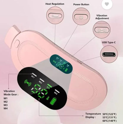 Afraz Portable Menstrual Heating Pad & Cramp Relief Belt – Wireless Relief Accessory for Personal Comfort & Daily Relaxation