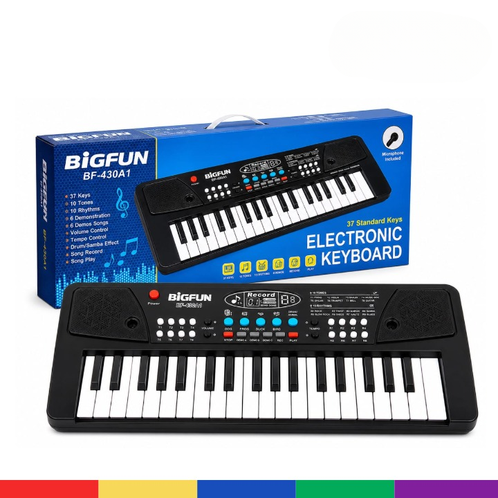 Afraz Bigfun Smart 37-Key Electronic Keyboard Piano – Educational Musical Learning Toy for Kids