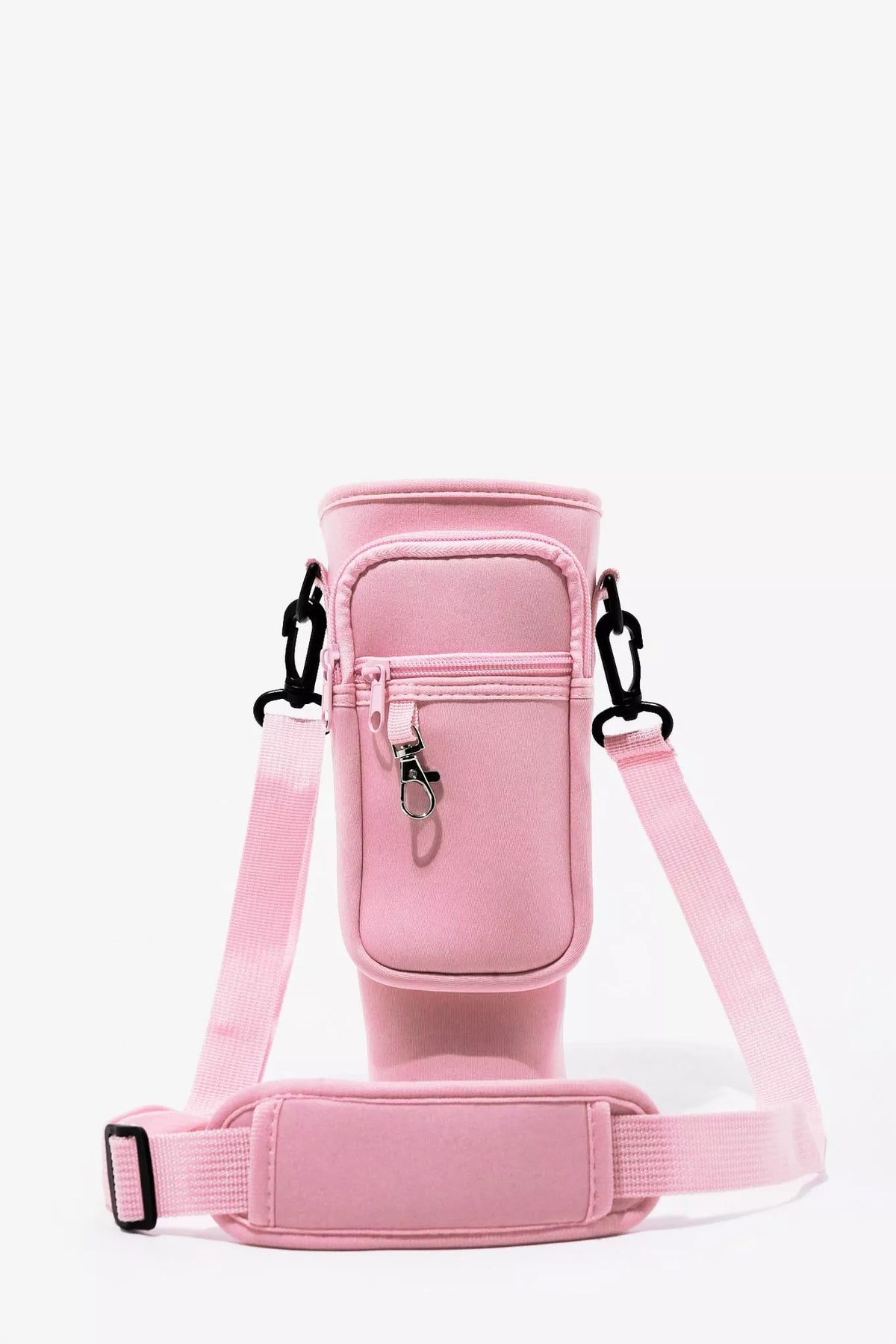 Afraz Smart 40oz Tumbler Bag with Phone Pocket – Insulated Cup Carrying Bag (Blush Pink)