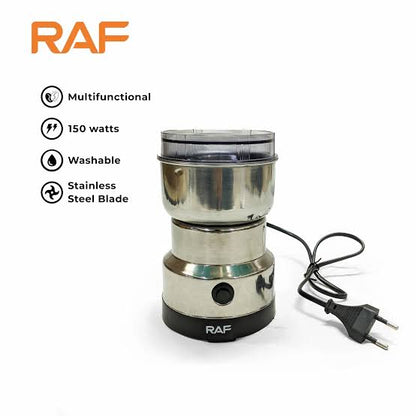 Afraz Smart Original RAF Masala & Coffee Grinder – Electric Stainless Steel Mill