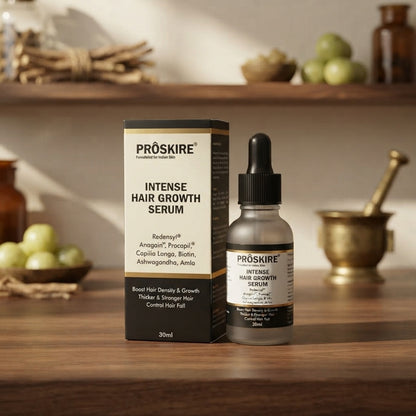 Proskire Premium Intense Hair Growth Serum – 30ml Daily Hair Fall Control Activator