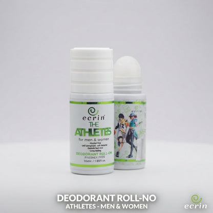 Ecrin Smart Athletes Deodorant Roll-On – Premium 55ML Long-Lasting Freshness