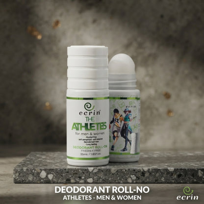 Ecrin Smart Athletes Deodorant Roll-On – Premium 55ML Long-Lasting Freshness