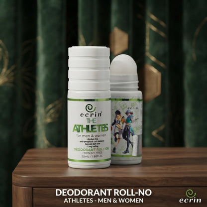 Ecrin Smart Athletes Deodorant Roll-On – Premium 55ML Long-Lasting Freshness