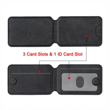 Afraz Slim Mobile Magnetic Card Holder Wallet (3 Card Slots + ID Window) – Lightweight MagSafe Phone Wallet with Gift Box