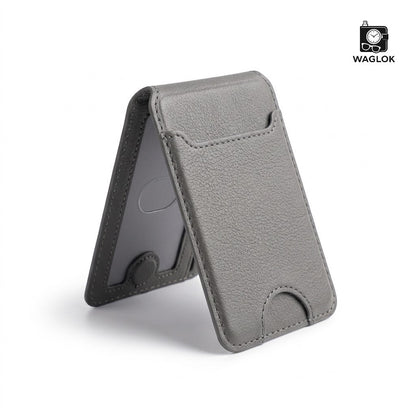 Afraz Slim Mobile Magnetic Card Holder Wallet (3 Card Slots + ID Window) – Lightweight MagSafe Phone Wallet with Gift Box