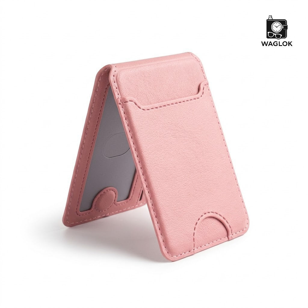 Afraz Slim Mobile Magnetic Card Holder Wallet (3 Card Slots + ID Window) – Lightweight MagSafe Phone Wallet with Gift Box