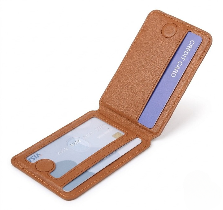 Afraz Slim Mobile Magnetic Card Holder Wallet (3 Card Slots + ID Window) – Lightweight MagSafe Phone Wallet with Gift Box