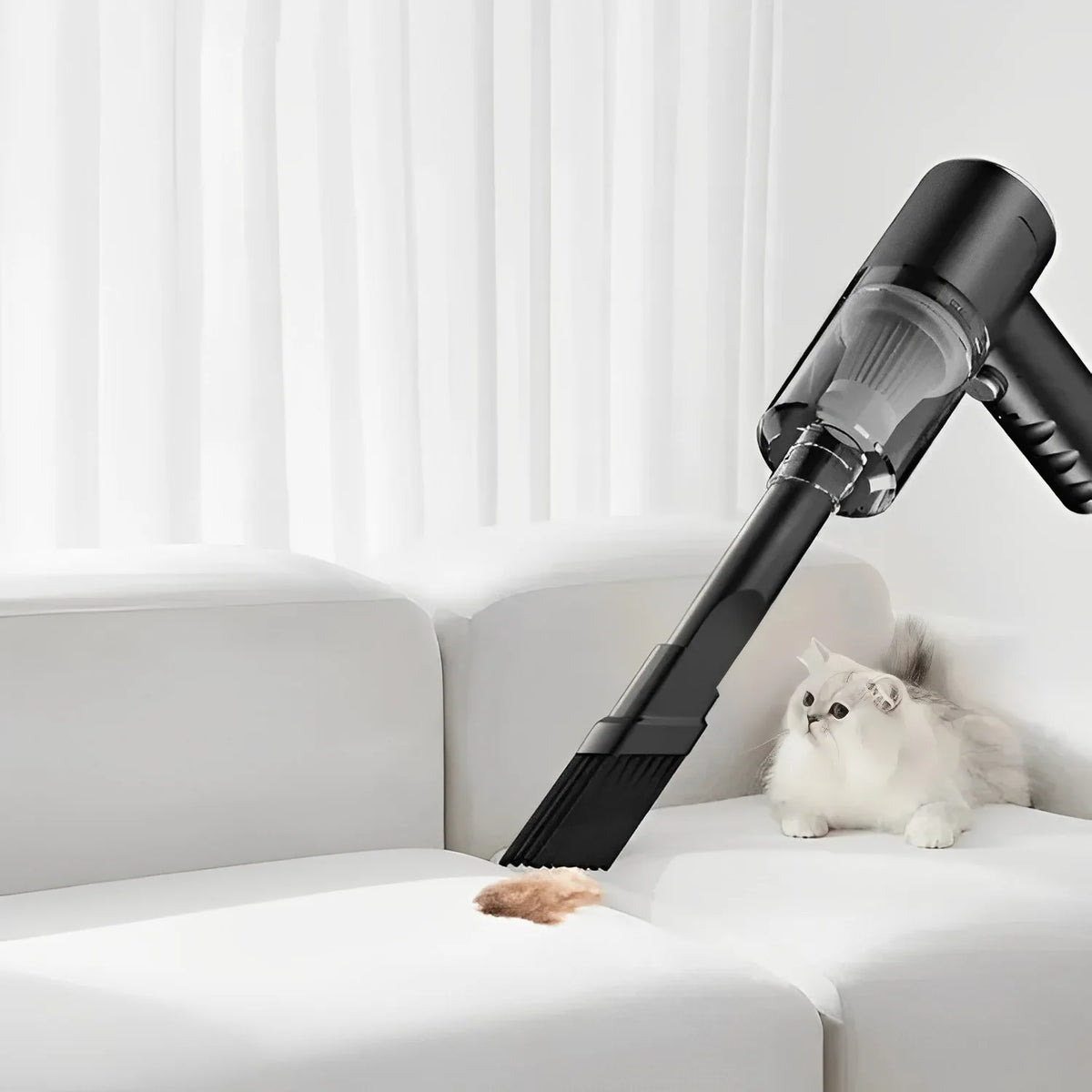 Afraz 3-in-1 Portable Cordless Vacuum Cleaner — Compact Handheld Dust Cleaner with Removable Box