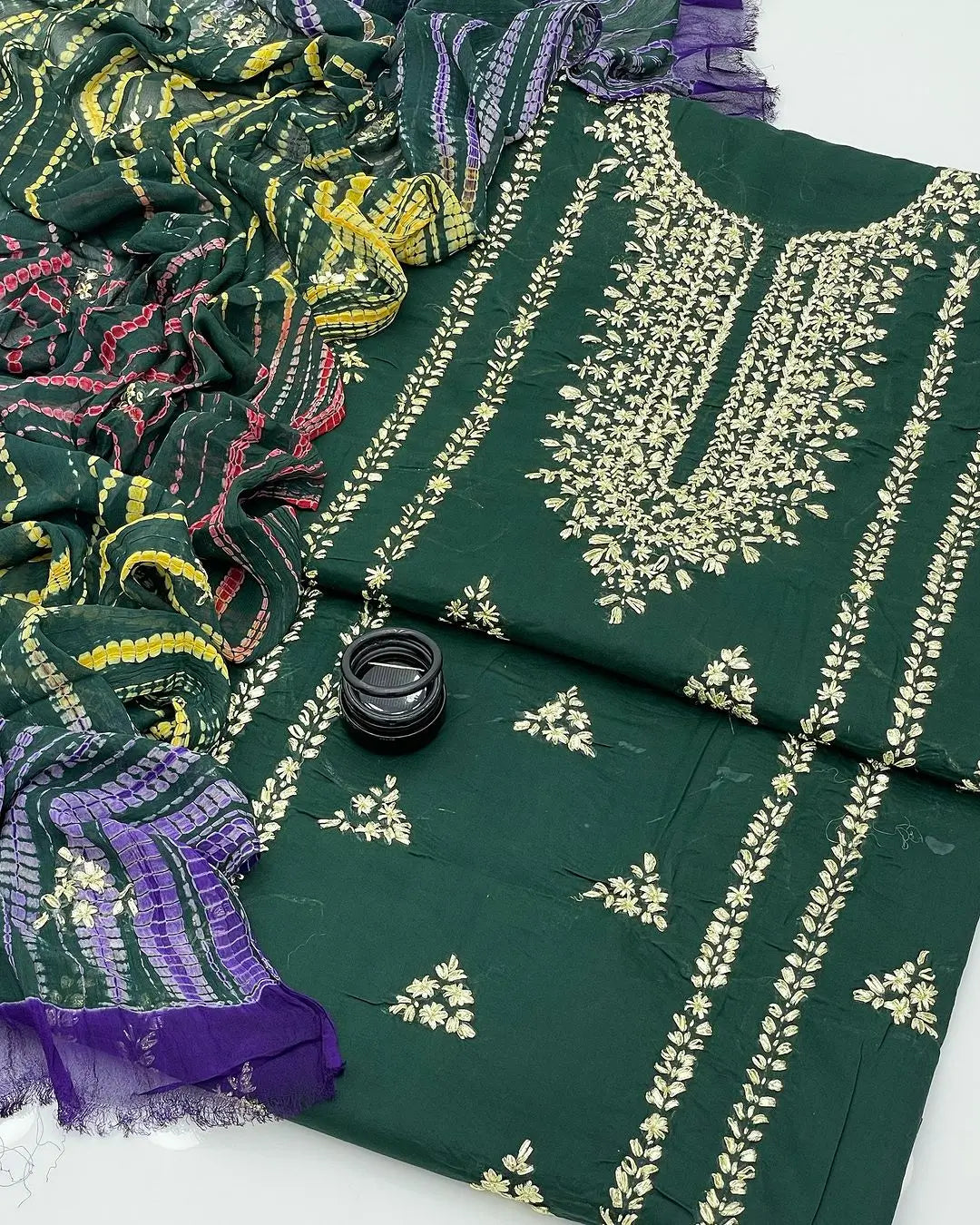 Different HandMade Embroidered Dresses 👗. Fabric : Lawn , Cotton Khaddi Khadar 3 PC Dress. | Buy online from afraz.pk 