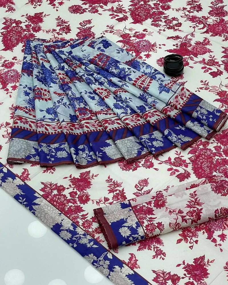 Soft Premium Lawn Digital Print Shirt ,  Premium Lawn Digital Print Trouser ,  Premium Lawn Digital Print Dupatta ,  3 PC | AFRAZ | 4 colors