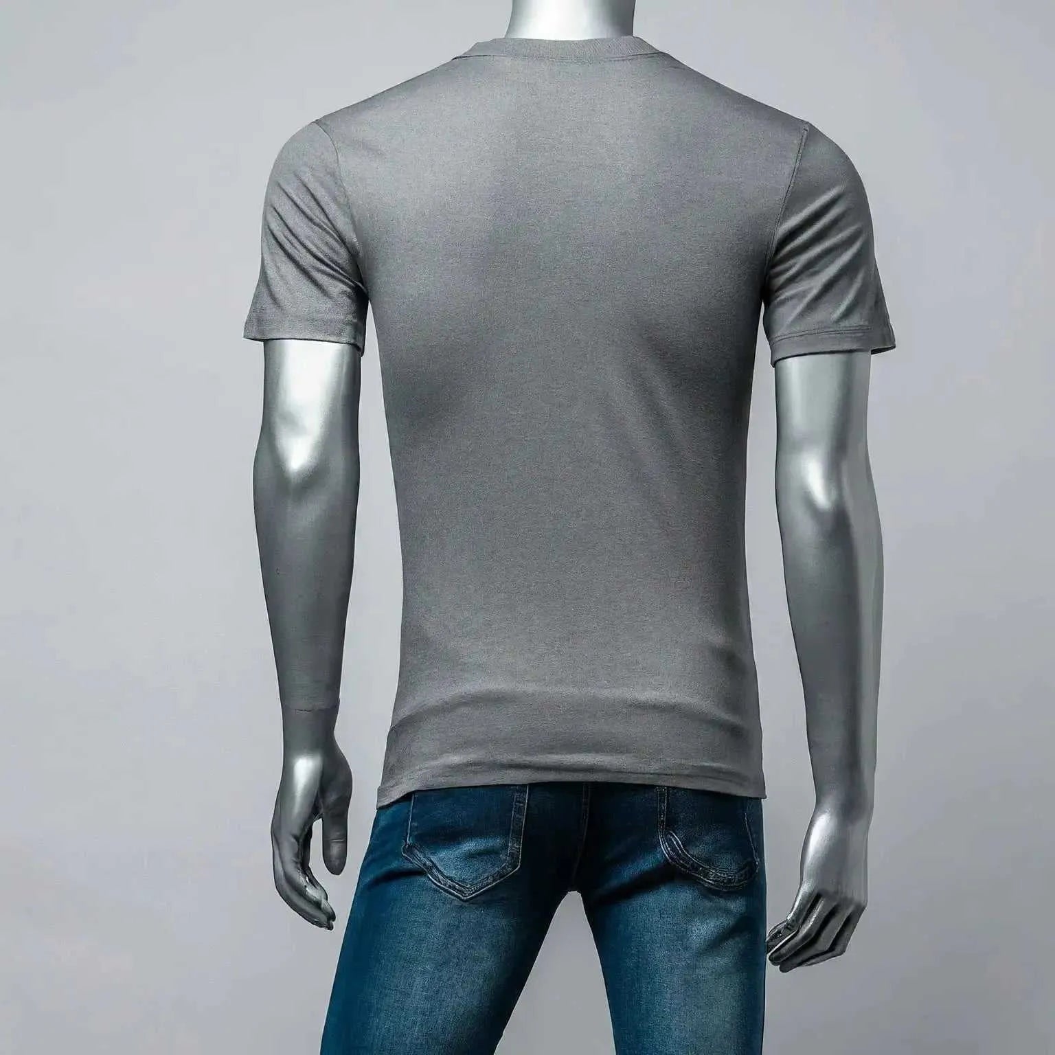 Buy the best price plain gray t shirt online in pakistan in 800 rupees