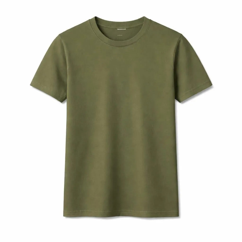 Men’s premium cotton Crew Neck T-Shirt Pack of 3 Colo-rs