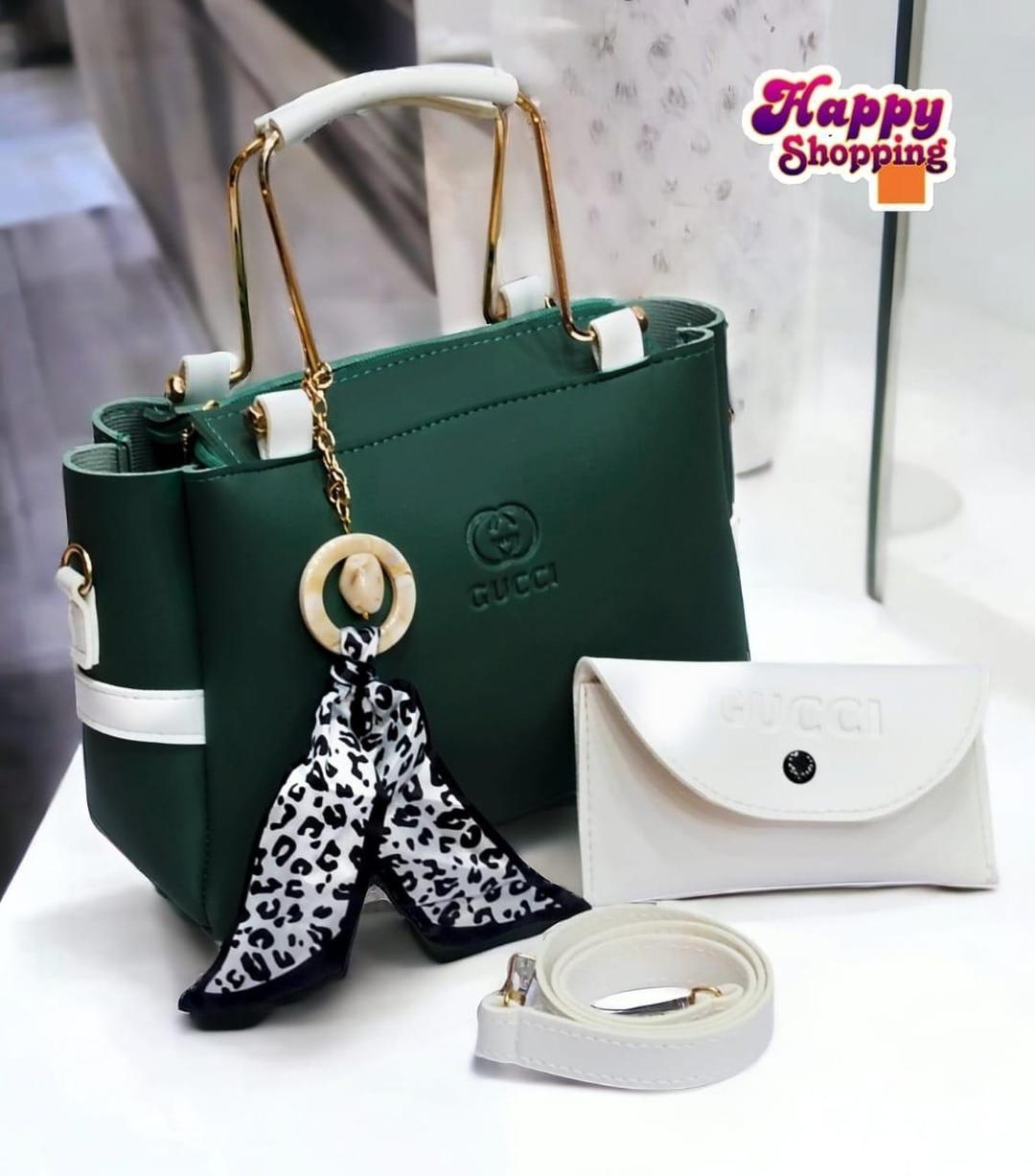 Women’s Grey & Maroon Handbag with Wallet Set – Luxury Style Designer Look