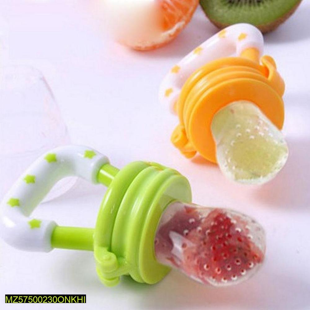 BPA Free Baby Fruit Feeder – Safe Silicone Te-ether for 5+ Months Babies