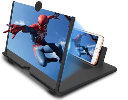 8.5 Inch Portable Phone Video Amplifier Screen – HD Mobile Screen Magnifier (Black)