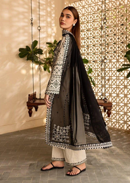 Women’s Embroidered Cotton 3PC Suit – Premium Lawn Style (Medium & Large)