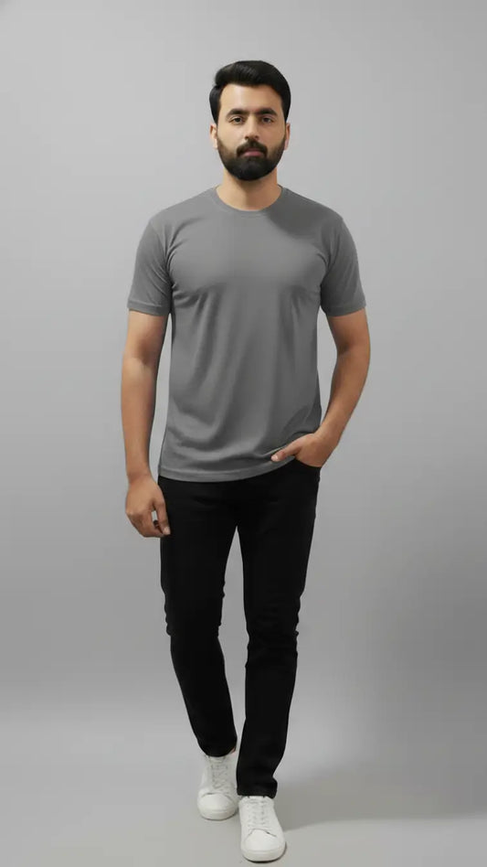 Premium_quality_gray_color_t_shirt_for_sale_in_pakistan___cash_on_delivery