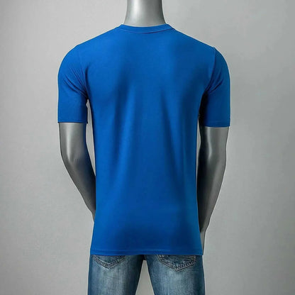 Royal Blue Tee shirt for men | Back Side | AFRAZ