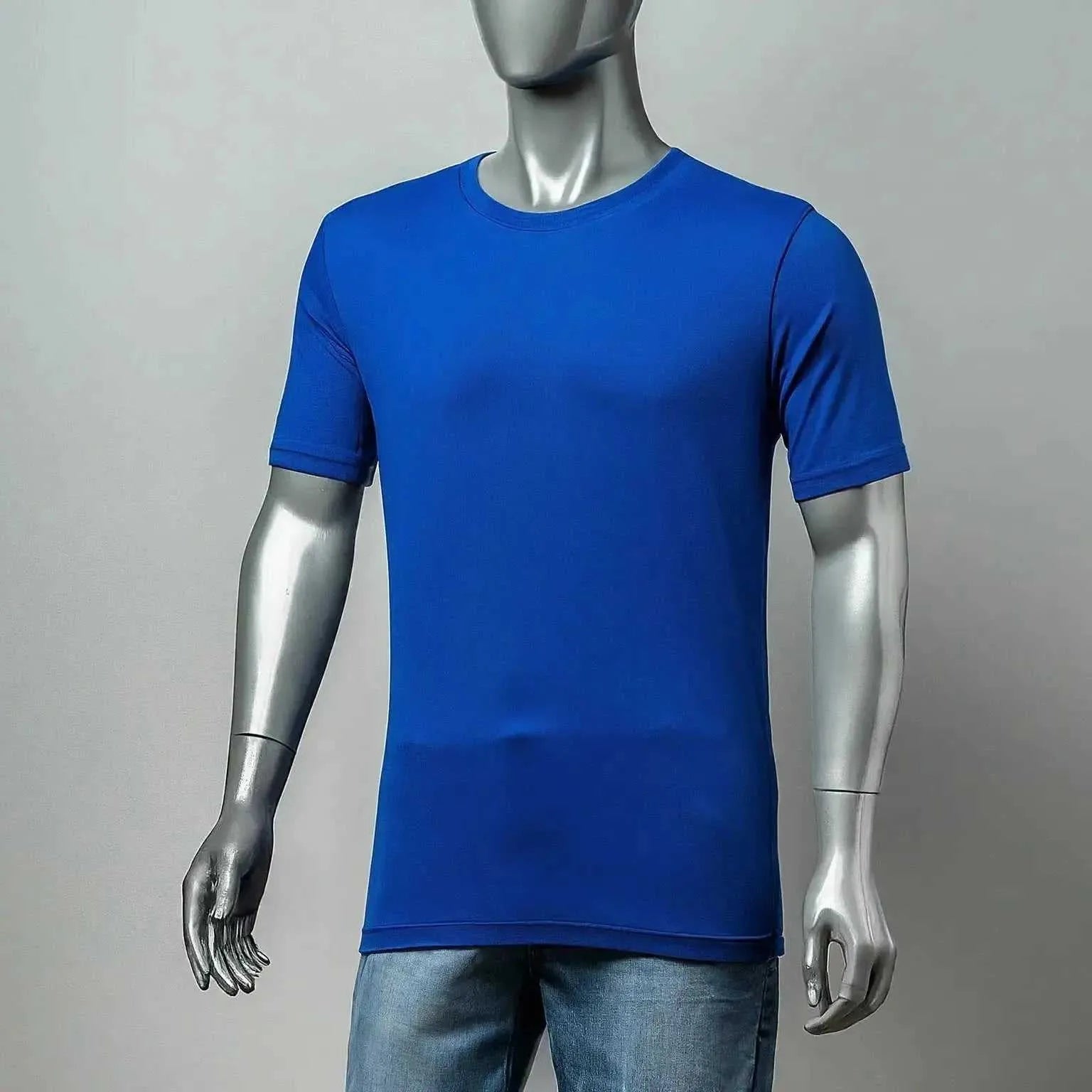 Royal Blue Tee shirt for men | Front Side | AFRAZ