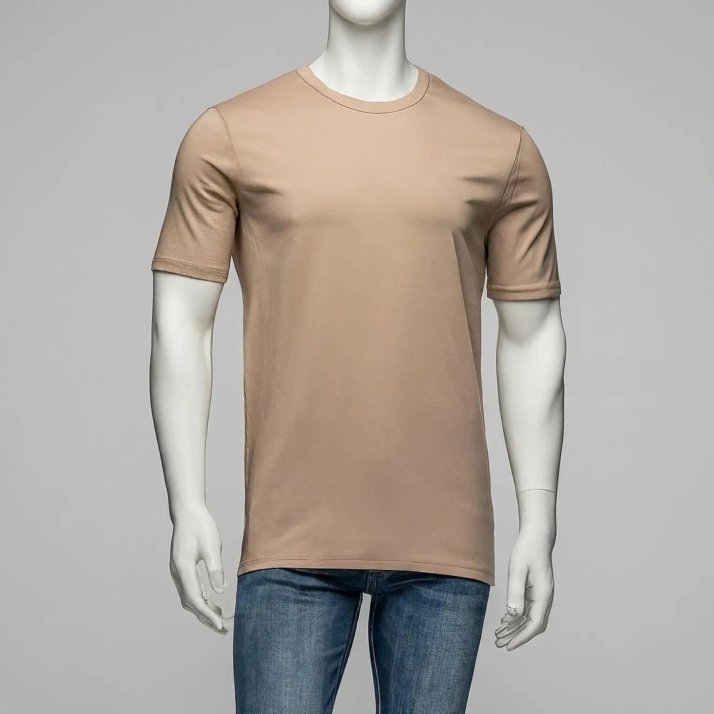 buy best beige color t-shirt online in lahore pakistan | AFRAZ