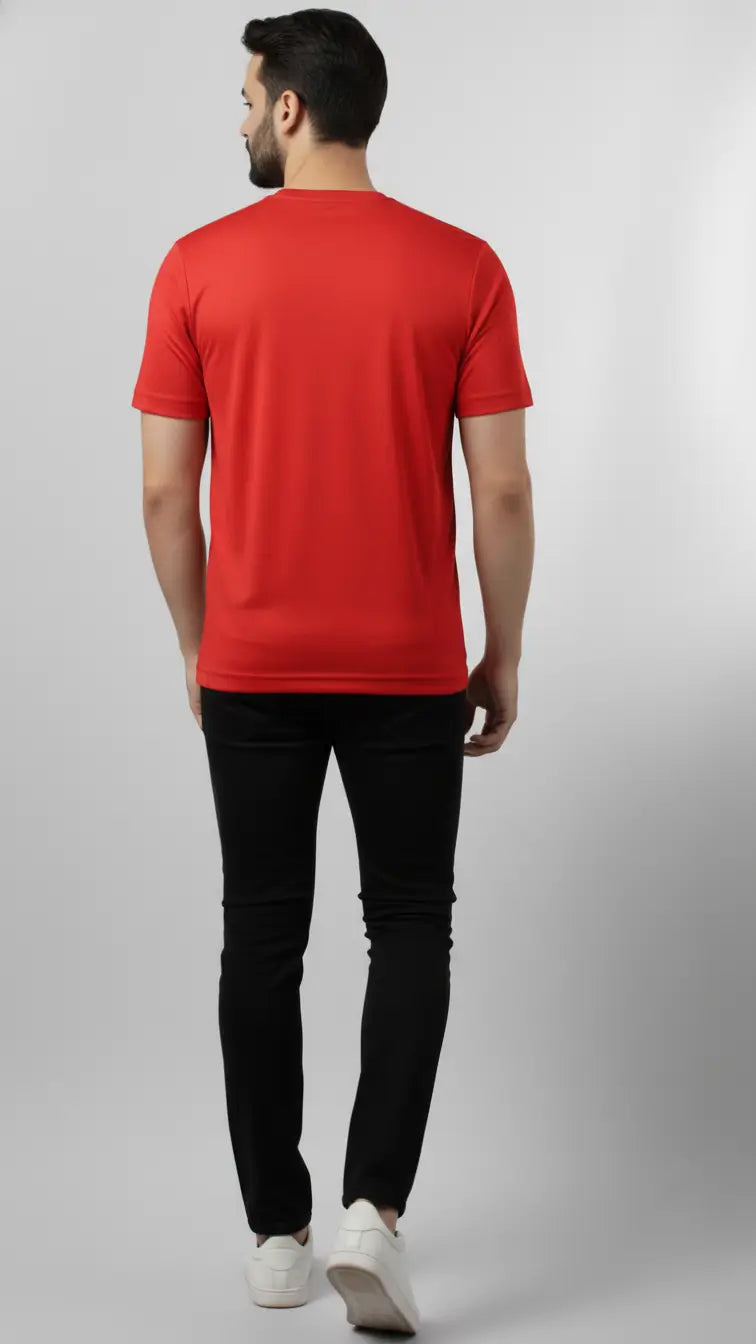 best quality plain red tee shirt for men and women for casual wear | AFRAZ.pk |
cash on delivery