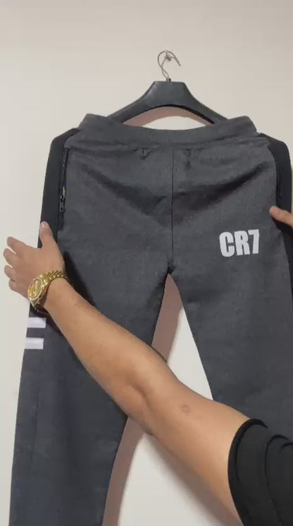 CR7 Athletic French Terry Zipper Trouser