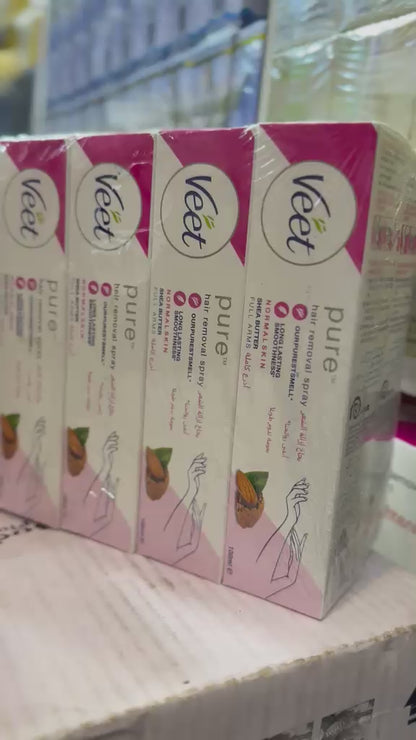 Veet Smooth & Fresh Hair Removal Spray (100ml) – Quick & Painless Smooth Finish Formul
