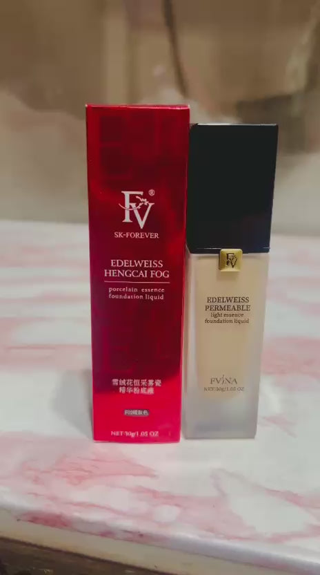 Afraz Smart FV Edelweiss Permeable Light Essence Foundation Liquid (1 PC)